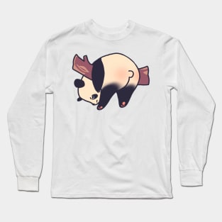 Stuck Pissed Panda Long Sleeve T-Shirt